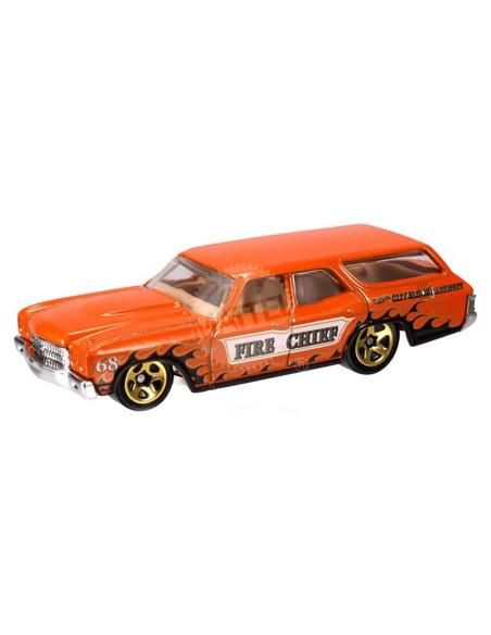 Hot Wheels 70 Chevelle SS Wagon Naranja - Escala 1:64
