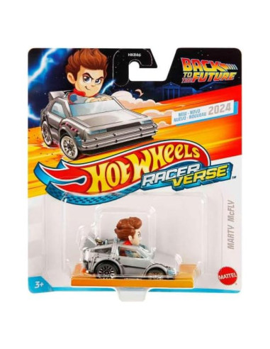 Vehículo de Juguete Hot Wheels Marty McFly 1:64 Regreso al Futuro