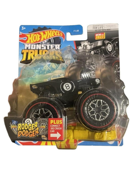 Caza del Tesoro Monster Trucks Hot Wheels Rodger Dodger 1:64