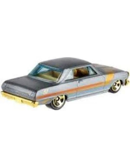 Hot Wheels 63 Chevy II Diecast 1/64 Satinado 2019