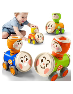 Conjunto de Juguetes de Coche iPlay, iLearn para Niños 1-3 Años
