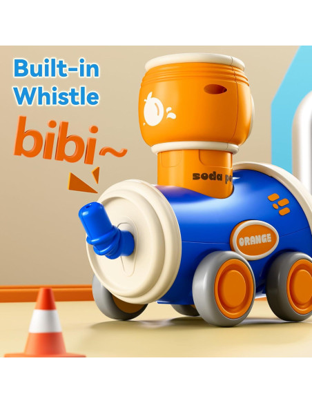 Conjunto de Juguetes de Coche iPlay, iLearn para Niños 1-3 Años