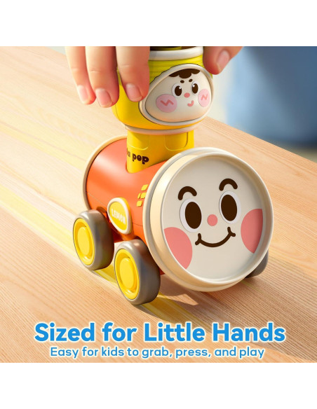 Conjunto de Juguetes de Coche iPlay, iLearn para Niños 1-3 Años
