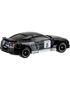 Hot Wheels Vehículo Die-Cast Nissan GT-R 2009 Negro 1:64 2