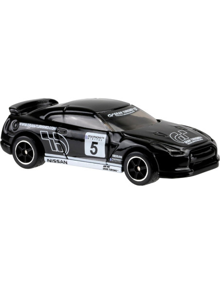 Hot Wheels Vehículo Die-Cast Nissan GT-R 2009 Negro 1:64