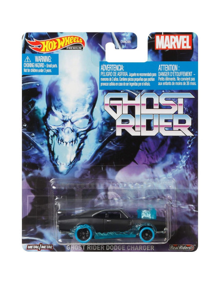 Hot Wheels Coche Fantasma Charger 1:64 Mattel