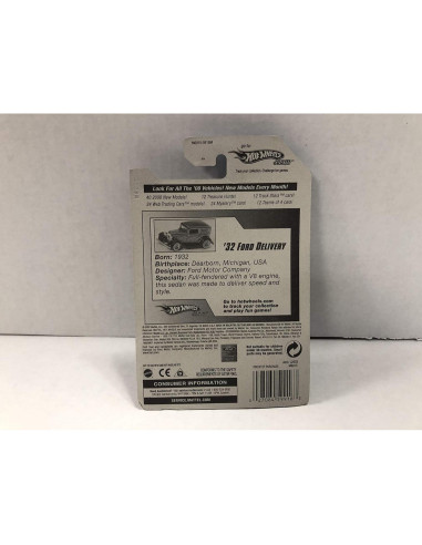 Ford Delivery '32 Hot Wheels 2008 Escala 1:64 Coche Metal