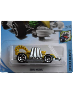 Hot Wheels Eevil Weevil 1:64 Amarillo - Bestias de Calle 2/10 2