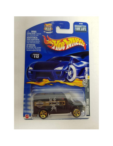 Camión Blindado Hot Wheels 2002 Escala 1:64 Modelo 112