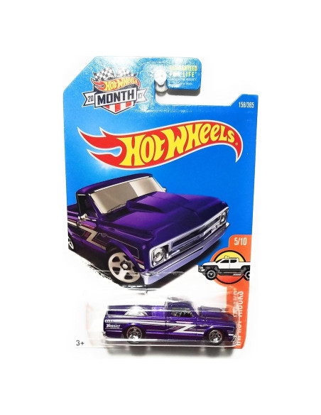 Hot Wheels 2017 '67 Chevy C10 Hoosier 1:64 Die-Cast