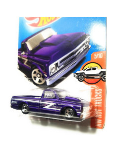Hot Wheels 2017 '67 Chevy C10 Hoosier 1:64 Die-Cast 2