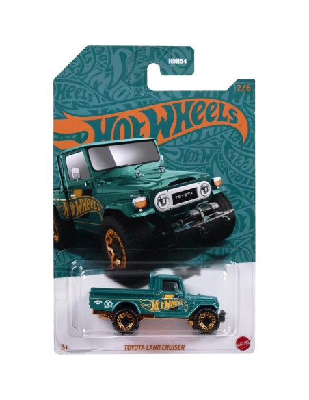 Vehículo coleccionable Hot Wheels Toyota Land Cruiser Verde
