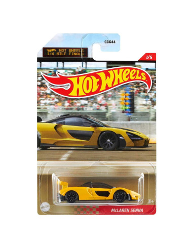 Hot Wheels Vehículos a Escala 1:64 - Autos Musculosos y de Carreras