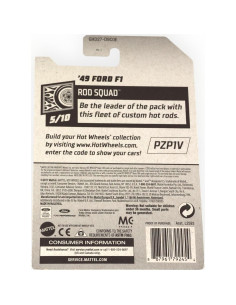 Auto de Colección Hot Wheels 2020 Ford F1 Verde 120/250 2