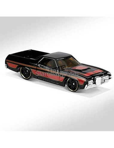 Hot Wheels 2019 '72 Ford Ranchero Negro 1:64 Die-Cast