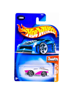 Coche de Fundición Hot Wheels 2004 1:64 Blanco Tooned 2