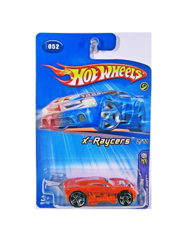 Coche Coleccionable Hot Wheels X-Raycers 2005 Naranja PR-5