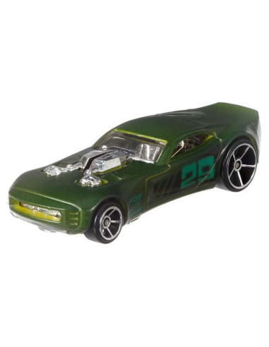 Vehículo Hot Wheels Nitro Doorslammer Color Shifters Verde