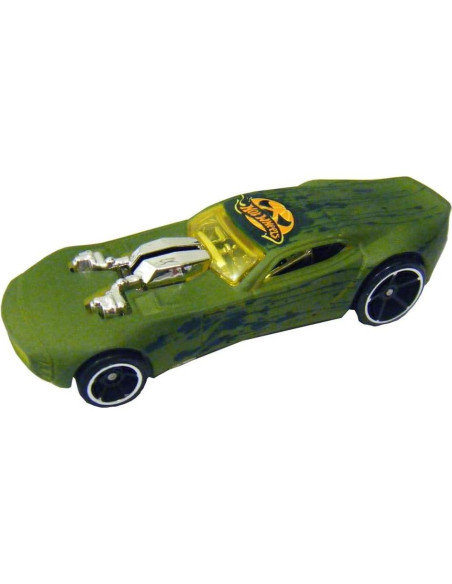 Vehículo Hot Wheels Nitro Doorslammer Color Shifters Verde