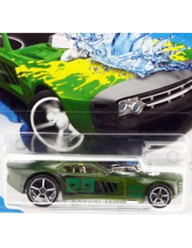 Vehículo Hot Wheels Nitro Doorslammer Color Shifters Verde