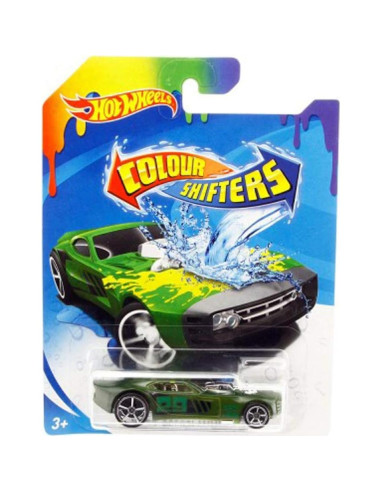 Vehículo Hot Wheels Nitro Doorslammer Color Shifters Verde