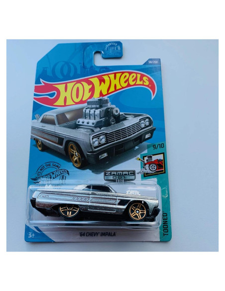 Hot Wheels 2020 TOONED '64 Chevy Impala ZAMAC 1:64