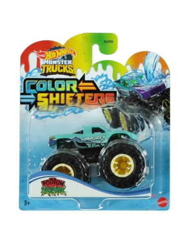 Hot Wheels Monster Trucks Podium Crasher 2022 - Color Shifters