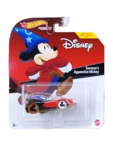 Paquete de 2 Vehículos Hot Wheels Disney Mickey y Minnie 1:64
