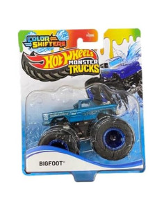 Hot Wheels Monster Trucks Bigfoot Diecast Cambiador de Color