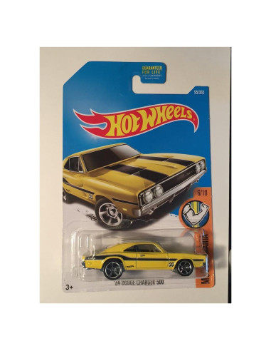 Hot Wheels Muscle Mania 2017 Dodge Charger 500 Amarillo 1:64