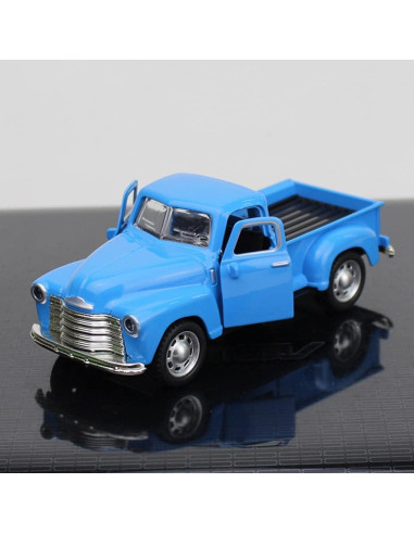 Camión Pickup Vintage Toyvian de Metal 12.5cm Azul