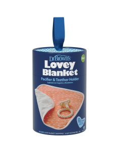 Manta Lovey Dr. Brown con Chupete y Mordedor Silicona 0m+ 2