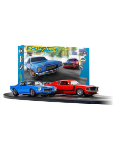 Set de Pista Scalextric C1429T Camaro vs Mustang 1:32