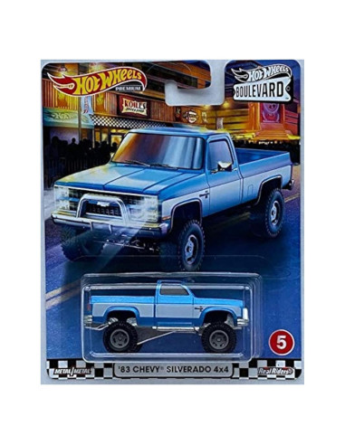 Hot Wheels Chevy Silverado 4x4 2020 Escala 1:64 Coleccionable