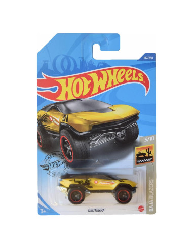 Hot Wheels Geoterra Baja Blazers 1:64 Amarillo C4982