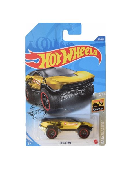 Hot Wheels Geoterra Baja Blazers 1:64 Amarillo C4982
