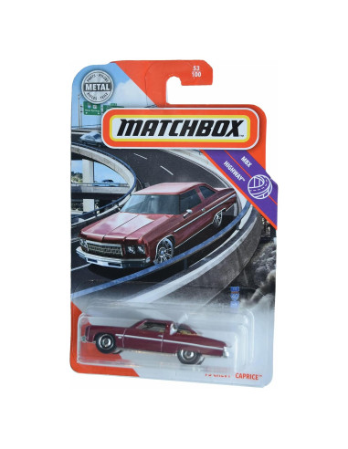 Auto a Escala Matchbox 75 Chevrolet Caprice 16.1 cm