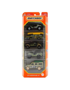 Vehículos de Metal Fundido Aventura en la Ciudad III 5pack