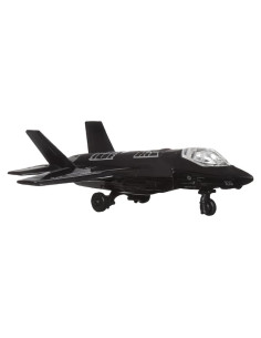 Matchbox Sky Busters Jet Lockheed Martin F-35 HVM40 con Tapete