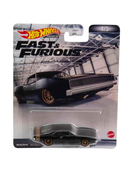 Vehículo a Escala 1:64 Hot Wheels Retro Colección de Películas