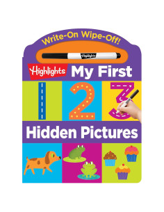 Write-On Wipe-Off My First 123 Hidden Pictures (Highlights My First Write-On Wipe-Off Board Books)