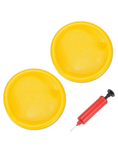 Cojín Inflable de Inestabilidad PATIKIL 33.5 cm PVC Amarillo