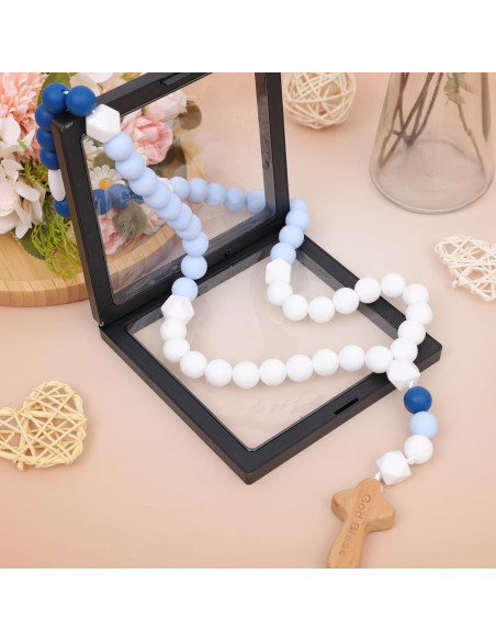 Rosario de Silicona para Bautizo YOUAME - Dios Bendiga