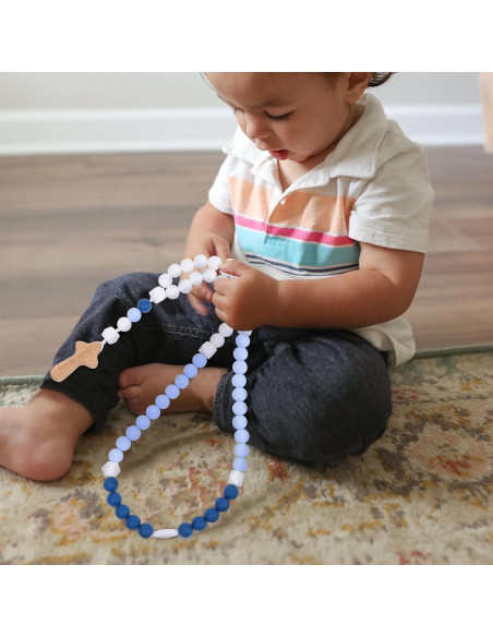 Rosario de Silicona para Bautizo YOUAME - Dios Bendiga