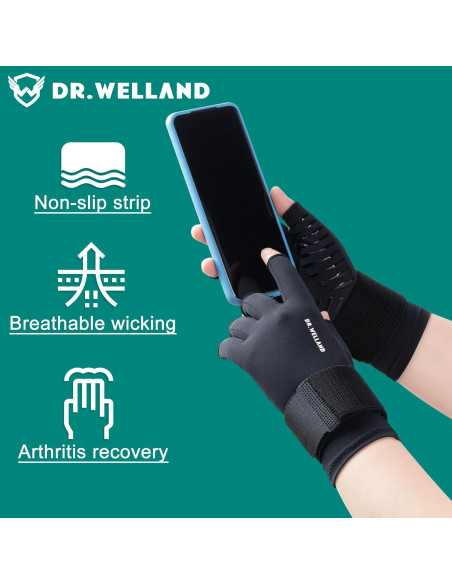 Guantes Médicos para Artritis Dr.Welland - Soporte Mano y Muñeca