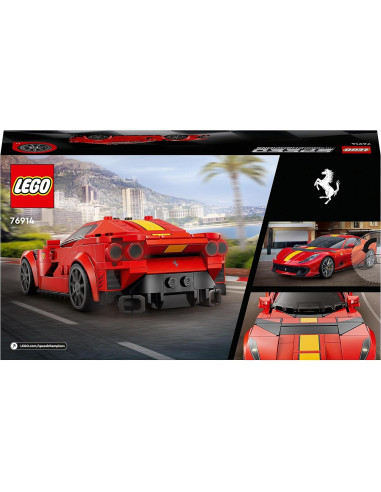 LEGO Speed Champions Ferrari 812 Competizione 76914 - Coche de Juguete