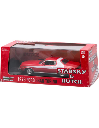 Auto Diecast Greenlight 86442 Ford Gran Torino 1:43 Rojo