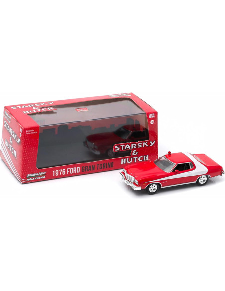 Auto Diecast Greenlight 86442 Ford Gran Torino 1:43 Rojo