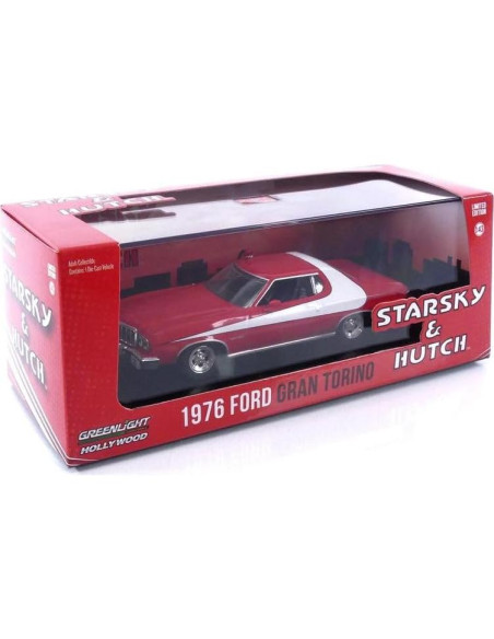 Auto Diecast Greenlight 86442 Ford Gran Torino 1:43 Rojo