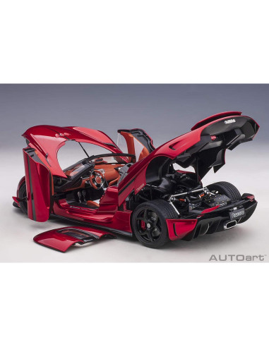 Autoart Koenigsegg Regera 1:18 Rojo Caramelo Modelo Coche